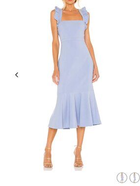 LIKELY Hara Dress Lavender Ruffle Mermaid Wedding Guest Formal Size 2